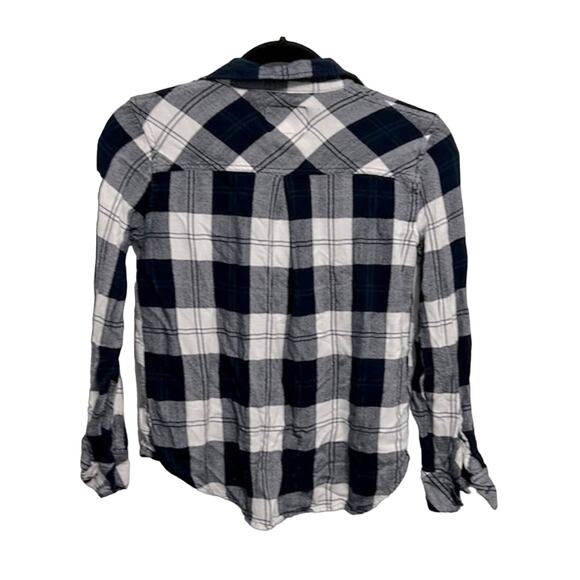 Rails hunter midnight pine flannel button down shirt women’s size xs - Picture 5 of 5